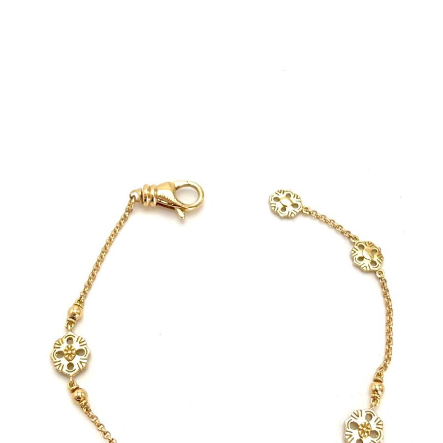 BUCCELLATI/布契拉提OPERA系列藍琺瑯手鍊-4