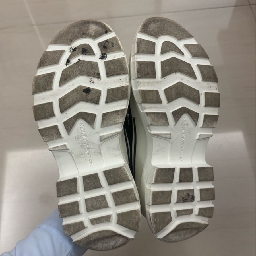 MCQ黑/白厚底鞋38號-6