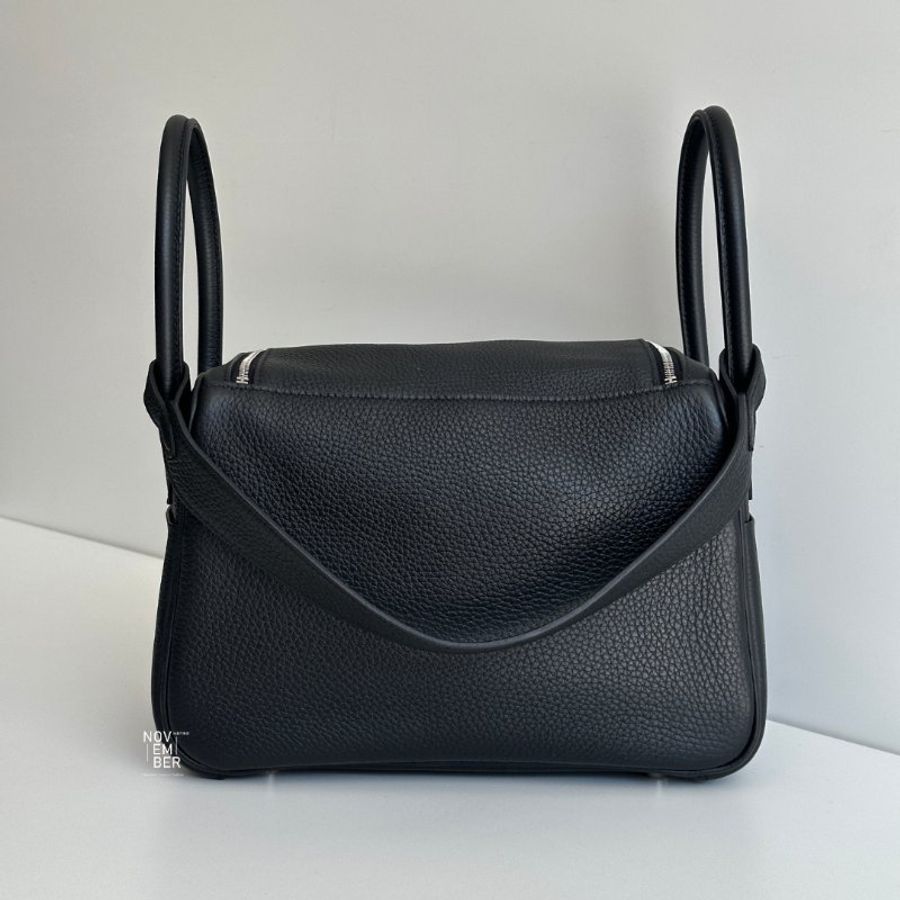 99.9新🆕 Hermès 愛馬仕 Lindy 26 黑色銀釦-5