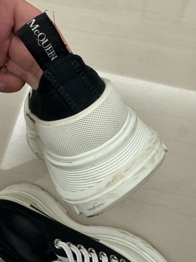 MCQ黑白厚底鞋💕38號-41