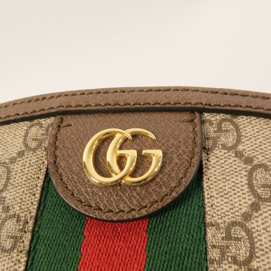 GUCCI 塗層帆布Ophidia GG肩背袋-6