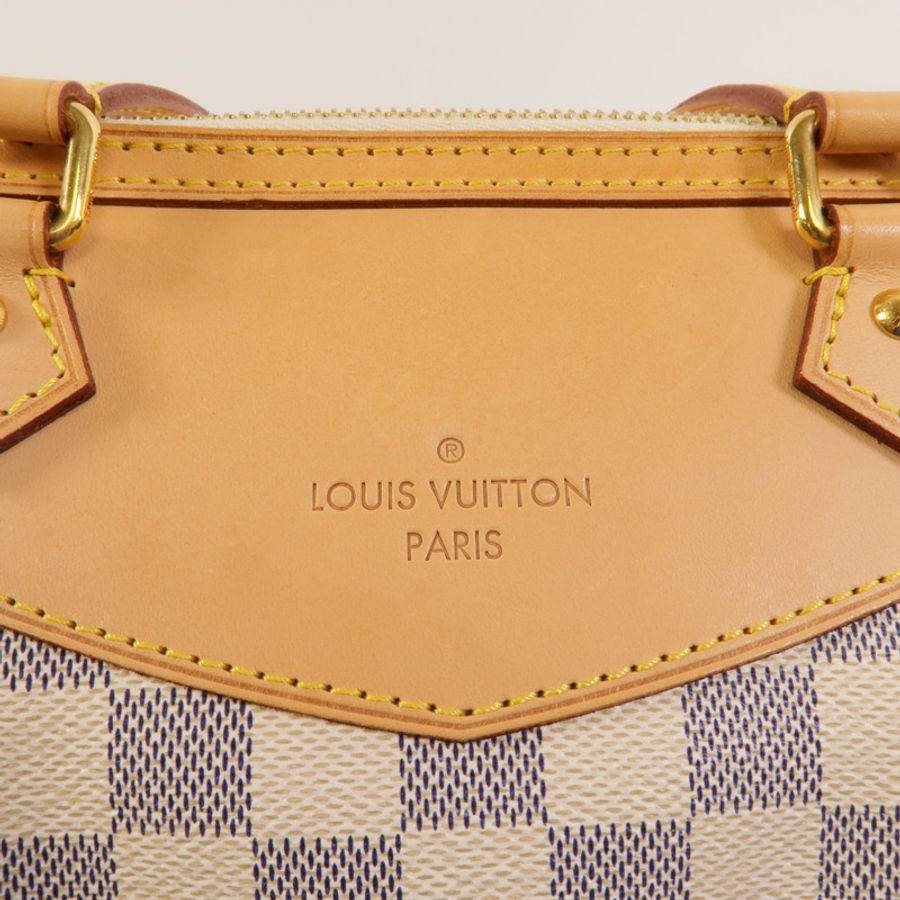 LOUIS VUITTON Damier Azur Siracusa GM手挽肩背兩用袋-7