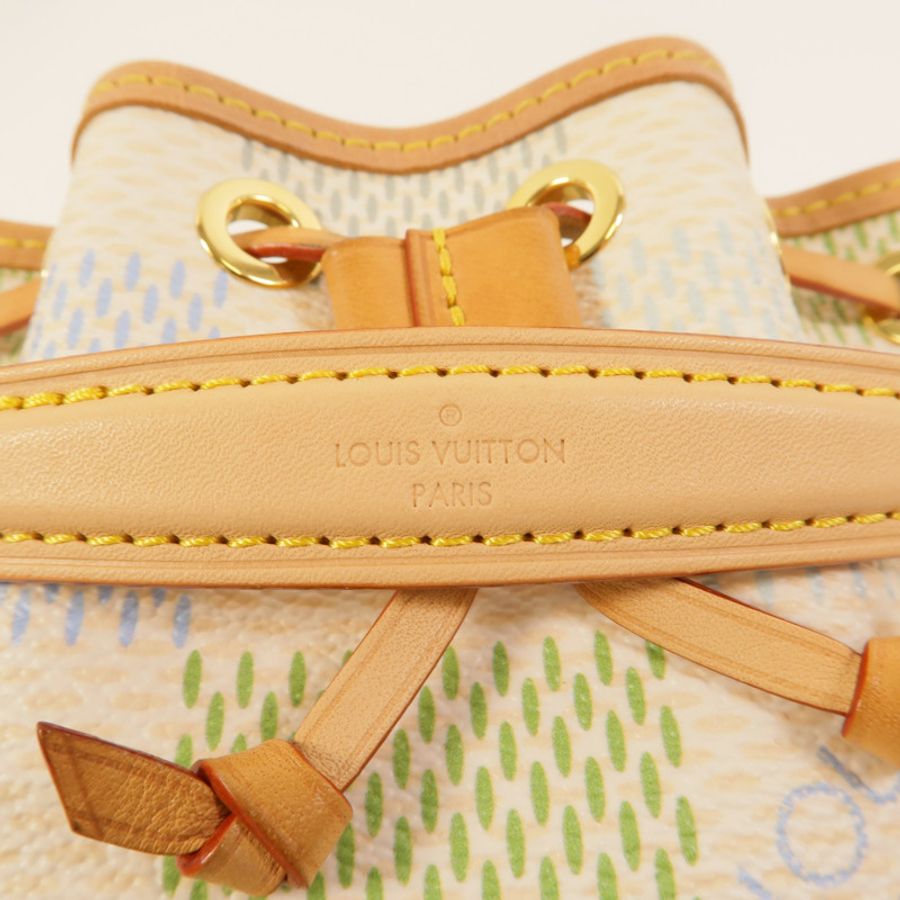 LOUIS VUITTON Damier Giant Canvas Nano Noe手挽肩背兩用袋-6