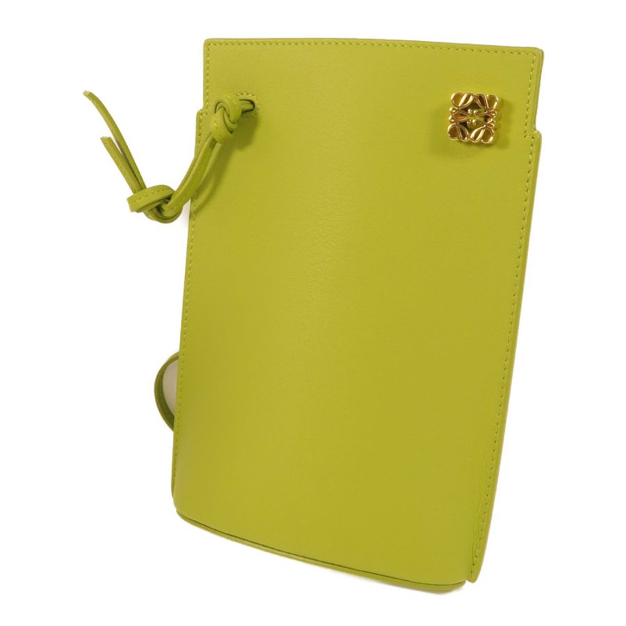 LOEWE 牛皮皮革Dice Pocket肩背袋-1