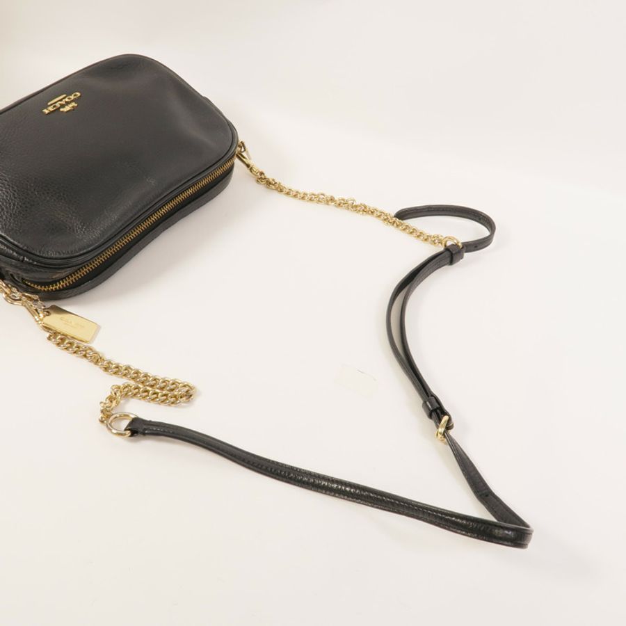 COACH 牛皮皮革Camera Bag肩背袋-5