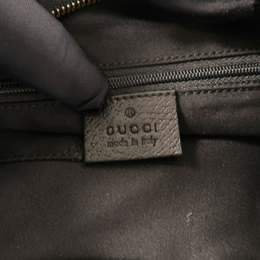 GUCCI 帆布Abbey GG手挽袋-6