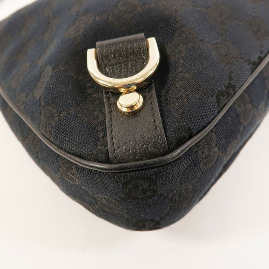GUCCI 帆布Abbey GG手挽袋-12