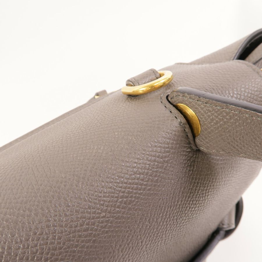 CELINE 牛皮皮革Micro Belt Bag手挽肩背兩用袋-14