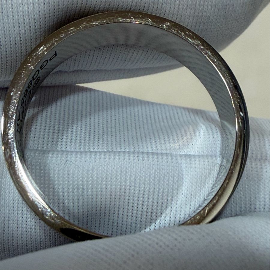 Cartier 卡地亞 LOVE 愛情 750 白K金 寬版 螺絲戒 戒指 戒子 墬子 62號-8