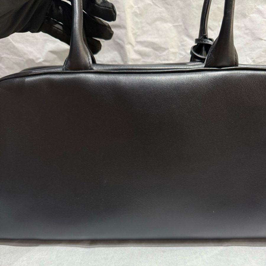 閒置新⭐Chanel香奈兒26S新款黑金保齡球單肩包 芯片款 底長36cm-6