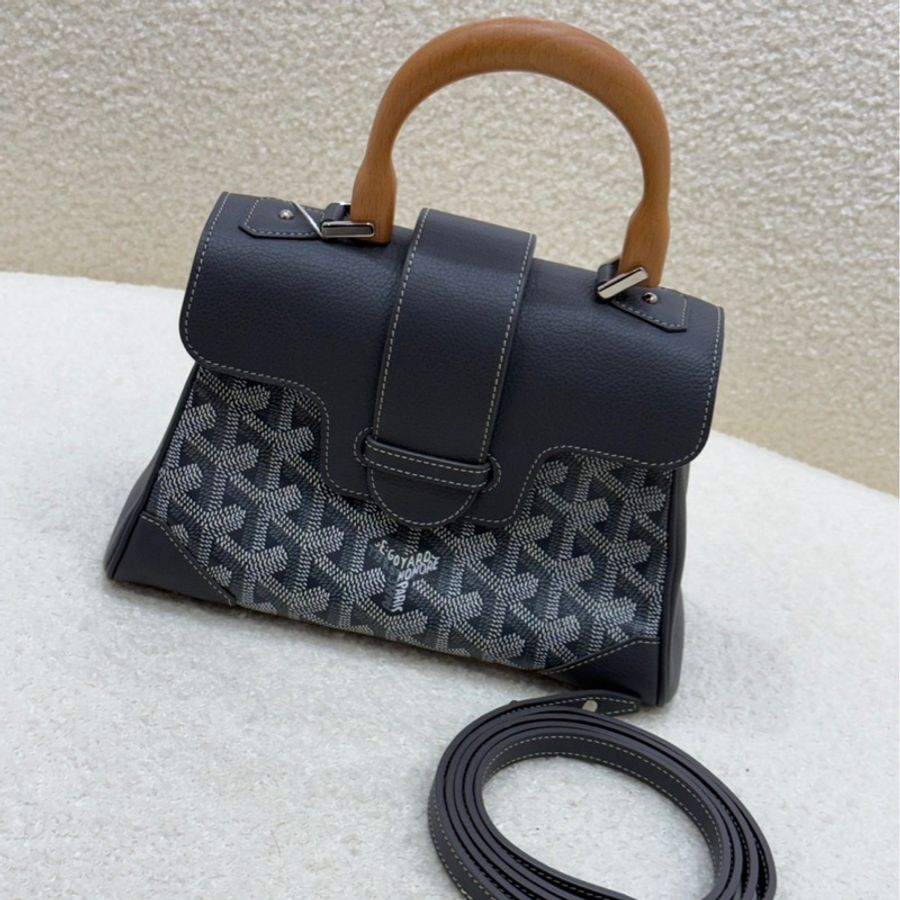 Goyard 西貢灰色手提斜背包-0