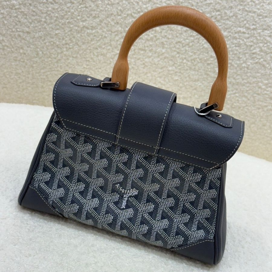 Goyard 西貢灰色手提斜背包-1