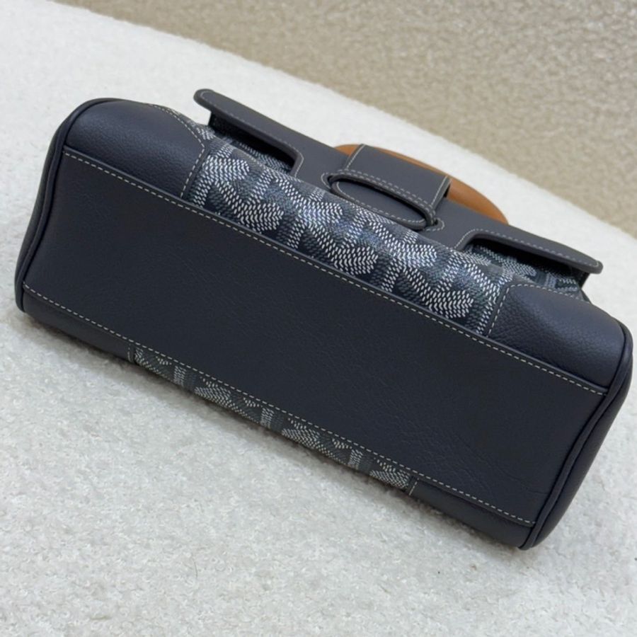 Goyard 西貢灰色手提斜背包-3
