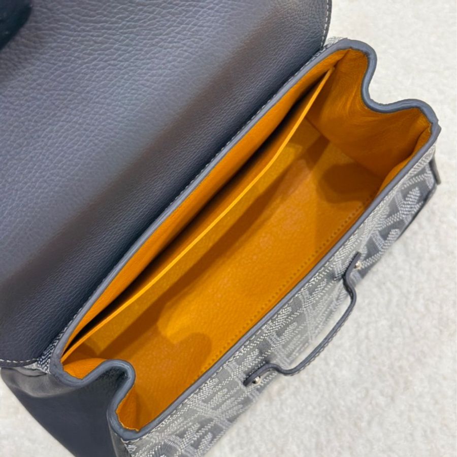 Goyard 西貢灰色手提斜背包-4