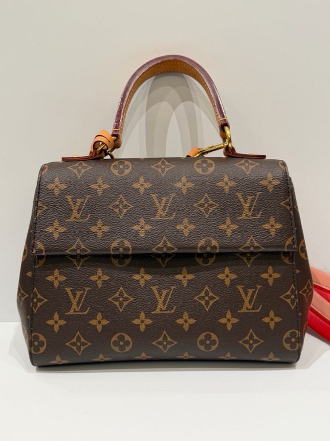 LV 路易威登 Cluny 老花滿印 單肩斜挎手提包-1