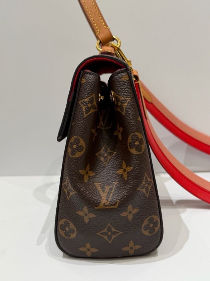 LV 路易威登 Cluny 老花滿印 單肩斜挎手提包-3