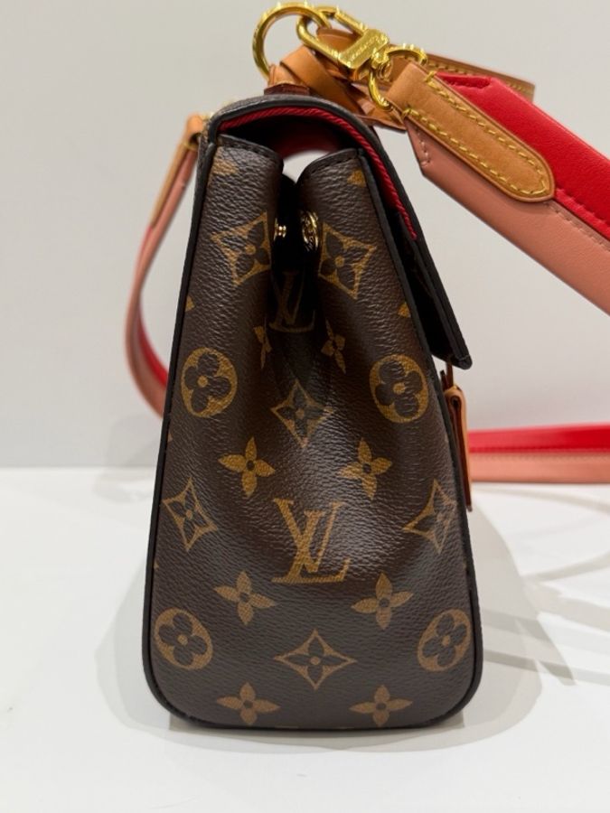 LV 路易威登 Cluny 老花滿印 單肩斜挎手提包-4