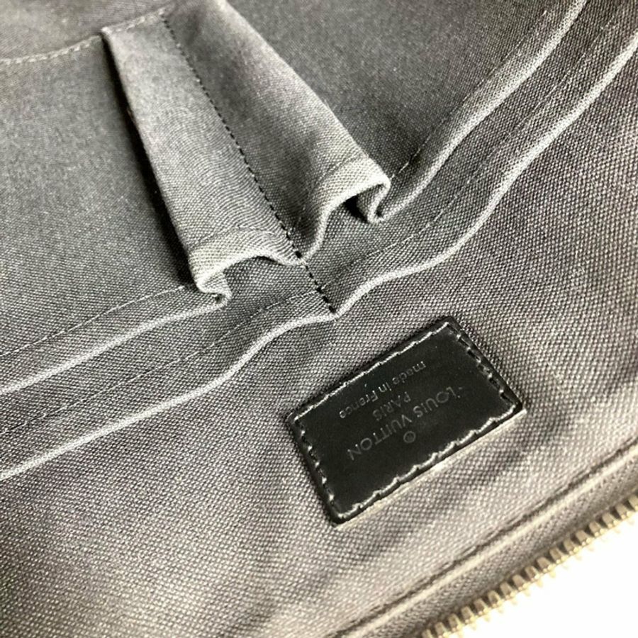 路易威登 N48224 Damier Graphite Port Document Jour PDJ 手提包公事包商務帆布男士黑色-13