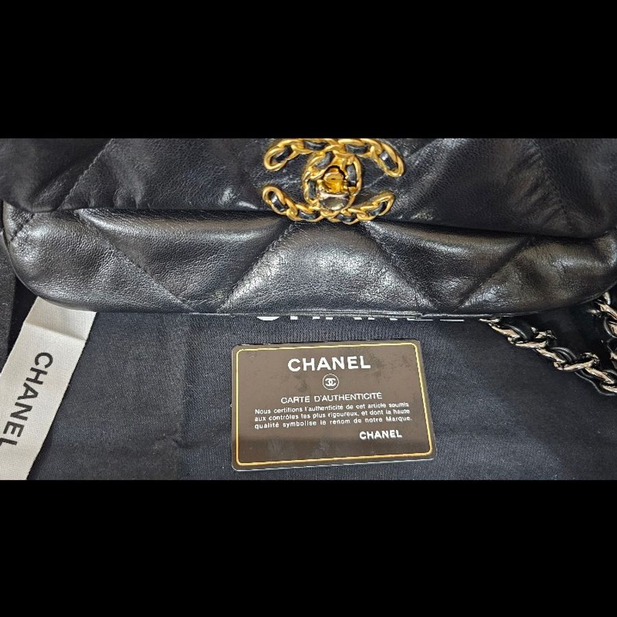 香奈兒 CHANEL 19 口蓋包 26cm-5