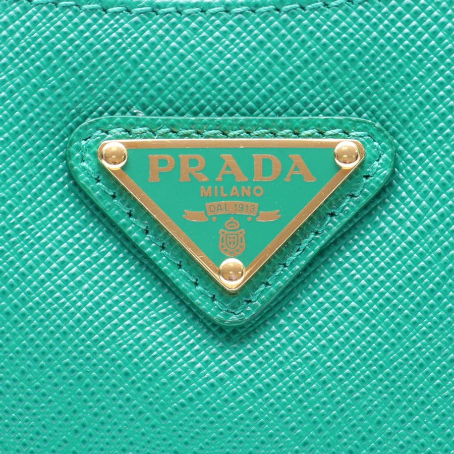 綠色 Saffiano牛皮 Re-Edition 2005 Mini 肩背包【PRADA 普拉達】-5