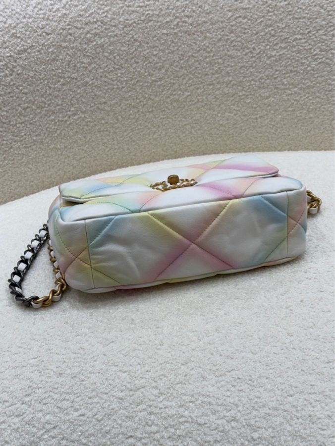 Chanel百彩羊皮19bag-2