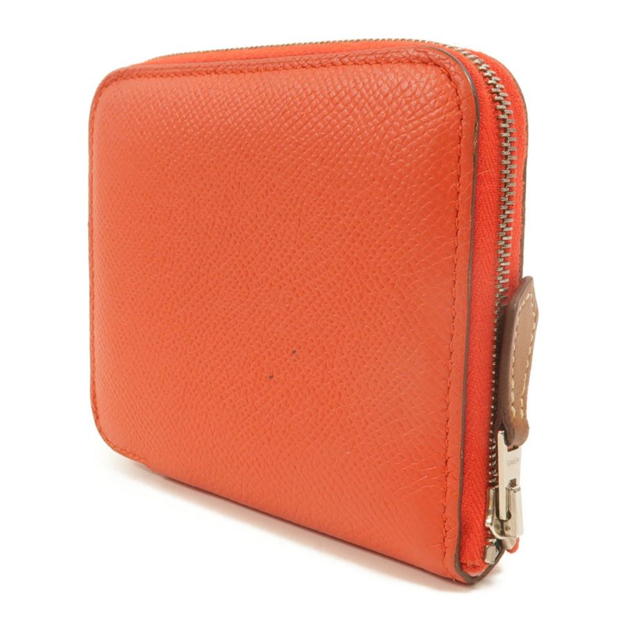 HERMES Epsom Silk In Wallet錢包Rouge Pivoine-2