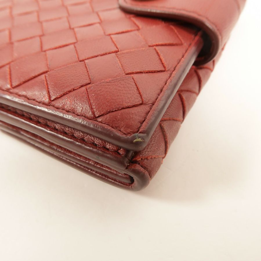 BOTTEGA VENETA 牛皮皮革Bifold Wallet錢包-13