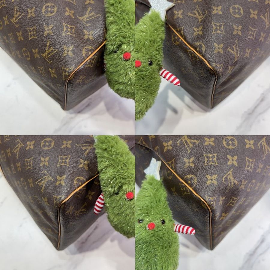 LV Keepall Monogram 55波士頓旅行袋-9