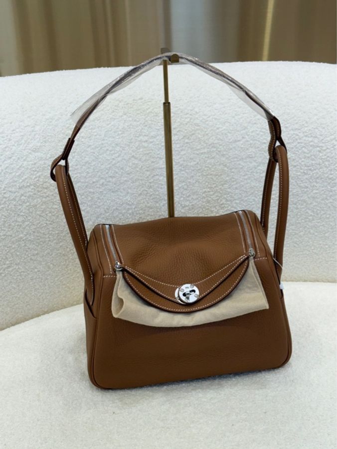 Hermès Lindy 26 棕色-0