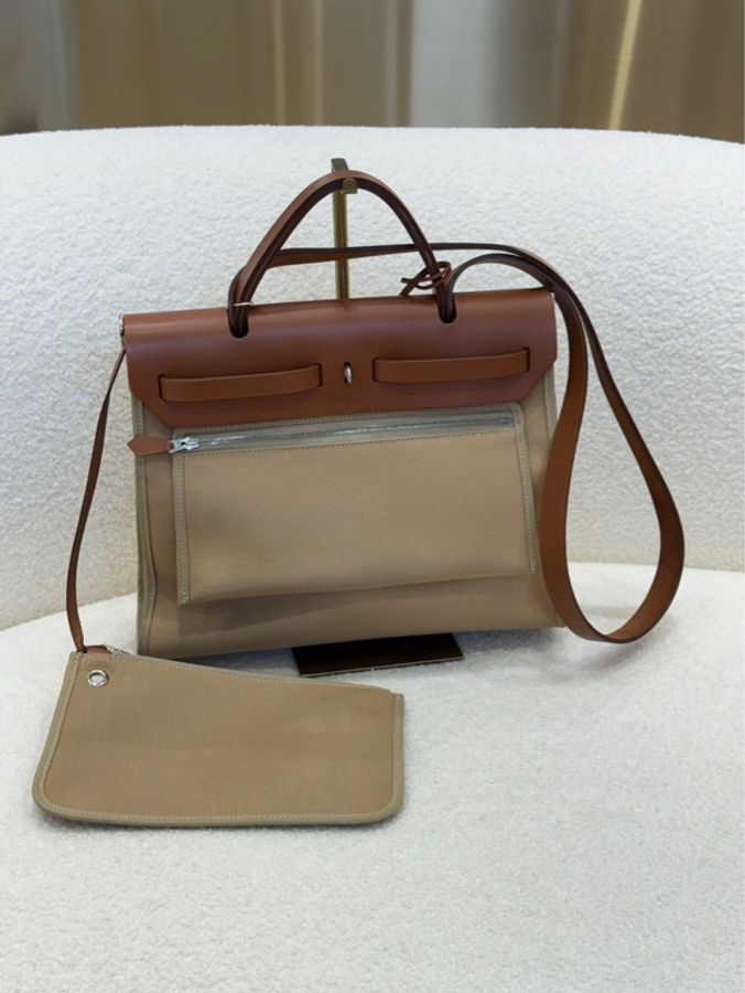 Hermès herbag 31 優雅棕色-1