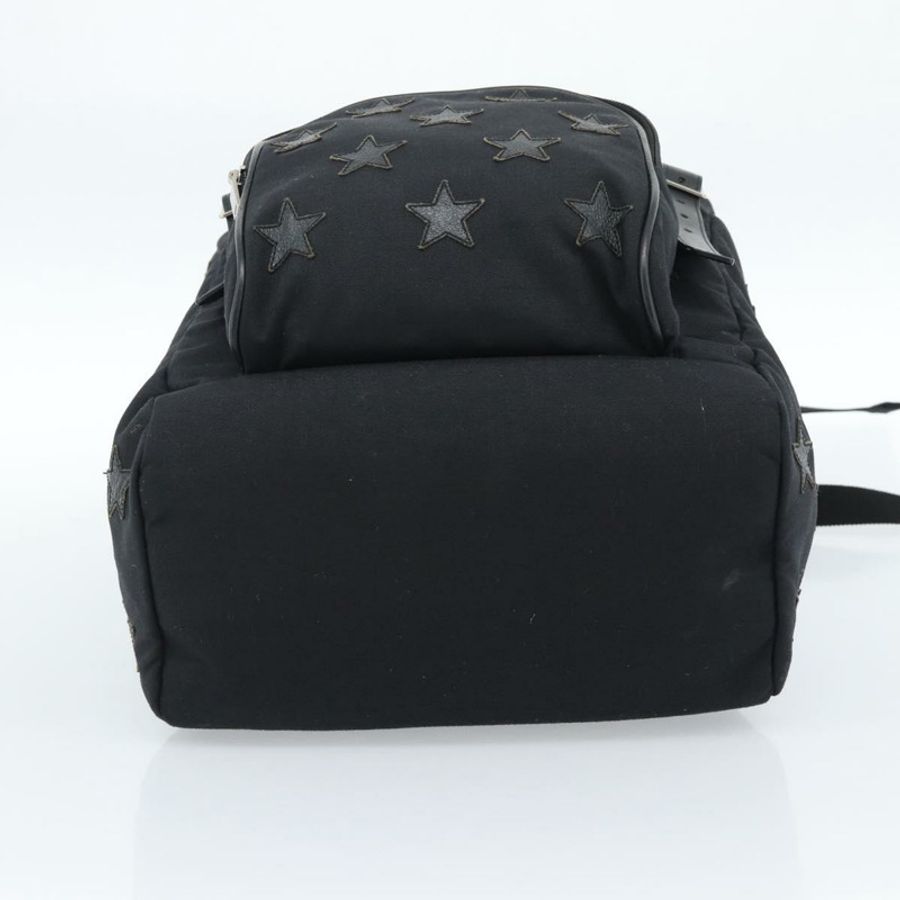 【日本直送】SAINT LAURENT 背包帆布黑色銀色正品 ka4606A-4