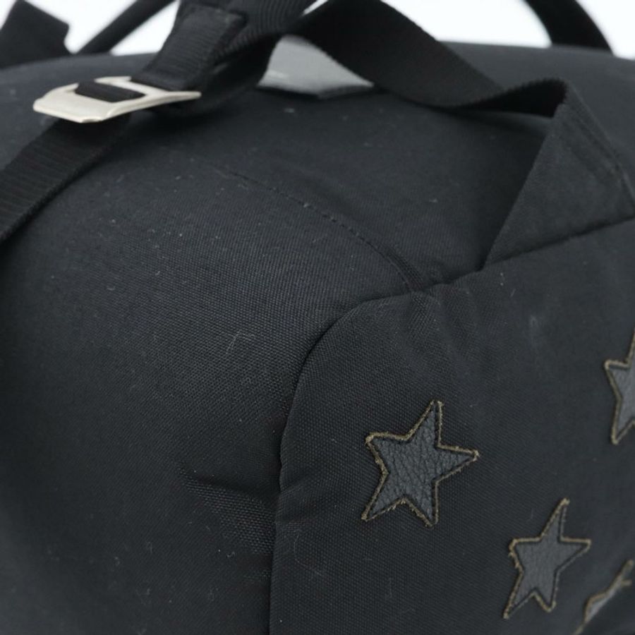 【日本直送】SAINT LAURENT 背包帆布黑色銀色正品 ka4606A-16