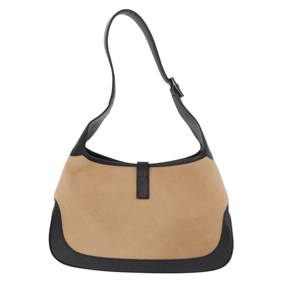 【日本直送】GUCCI Jackie 肩背包 棉 米色 銀色 001 3735 正品 183492V-1