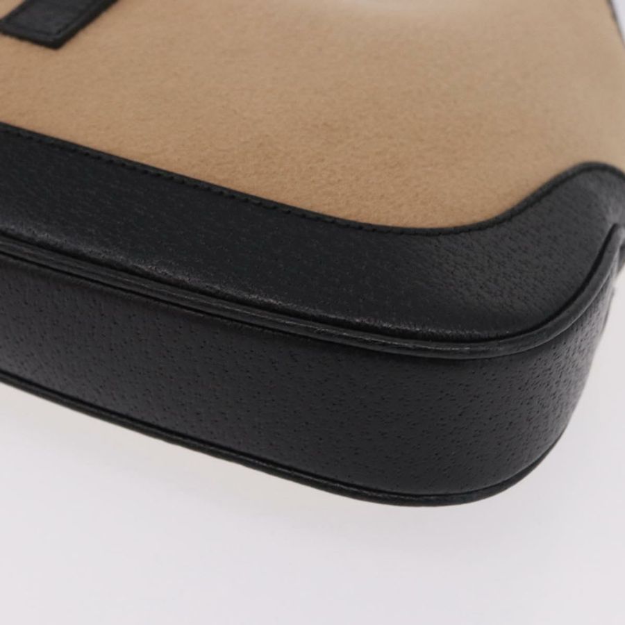 【日本直送】GUCCI Jackie 肩背包 棉 米色 銀色 001 3735 正品 183492V-13