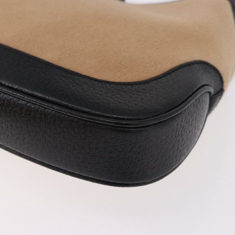 【日本直送】GUCCI Jackie 肩背包 棉 米色 銀色 001 3735 正品 183492V-15