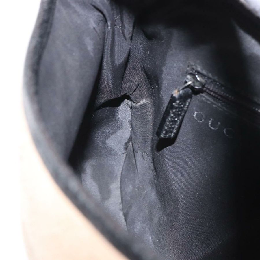 【日本直送】GUCCI Jackie 肩背包 棉 米色 銀色 001 3735 正品 183492V-19