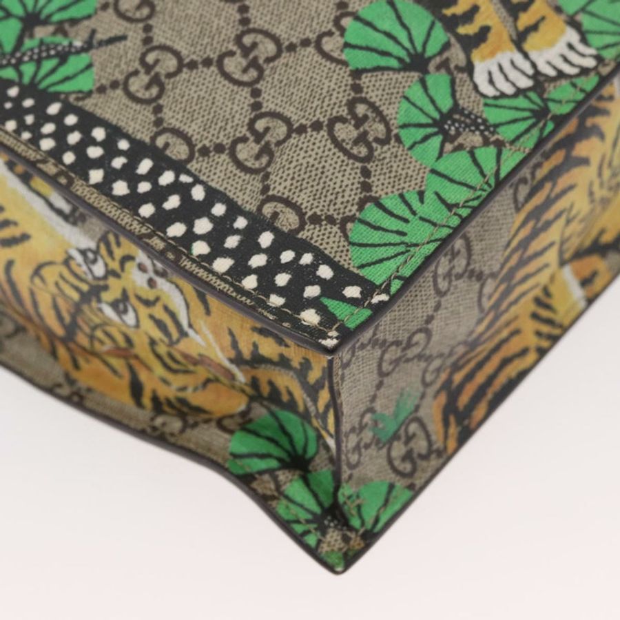【日本直送】GUCCI GG Supreme 托特包 PVC 兩用 米色/金色 450950 正品 184131V-15