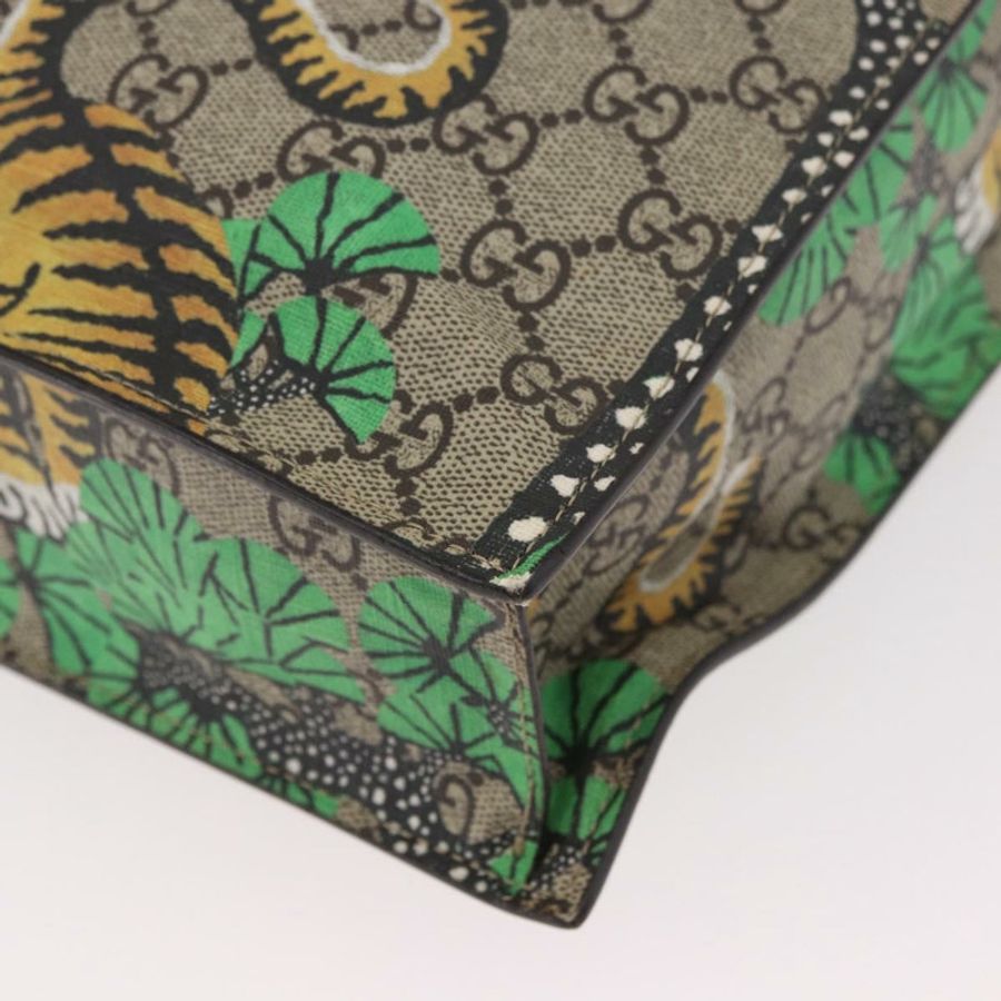 【日本直送】GUCCI GG Supreme 托特包 PVC 兩用 米色/金色 450950 正品 184131V-16