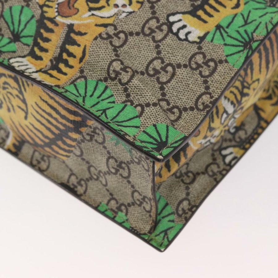 【日本直送】GUCCI GG Supreme 托特包 PVC 兩用 米色/金色 450950 正品 184131V-18