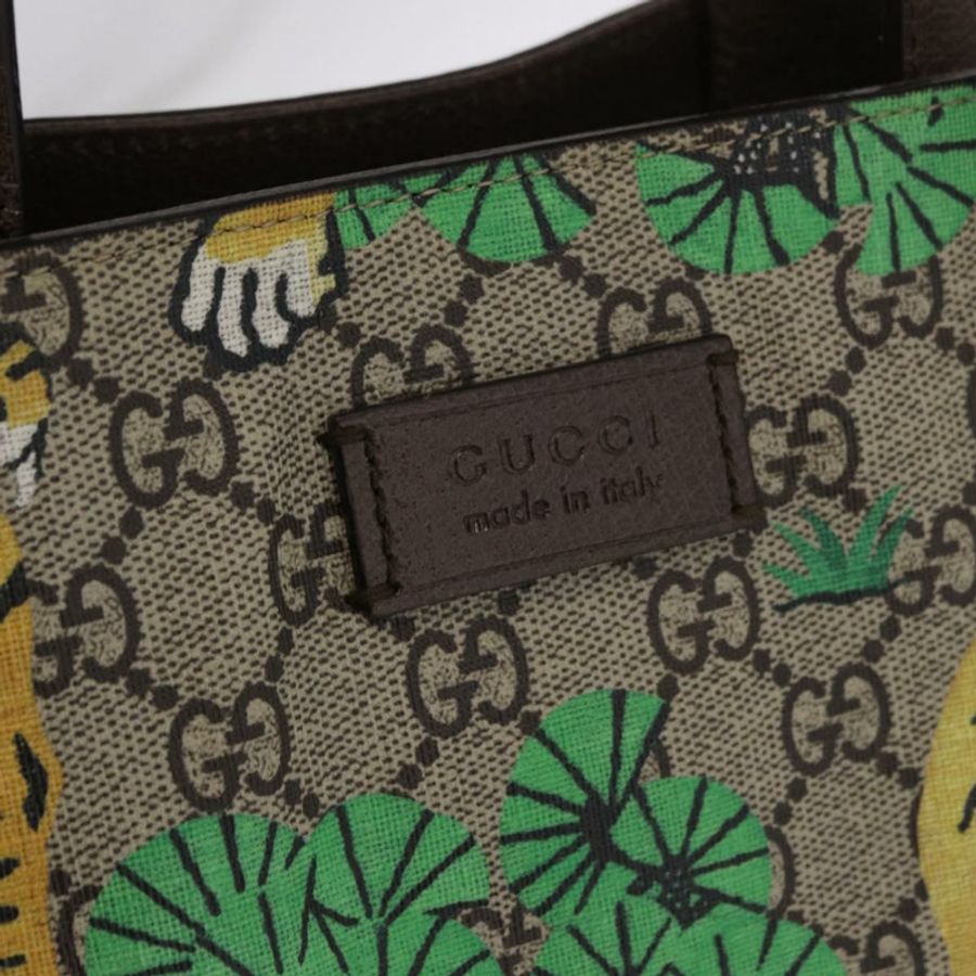【日本直送】GUCCI GG Supreme 托特包 PVC 兩用 米色/金色 450950 正品 184131V-19