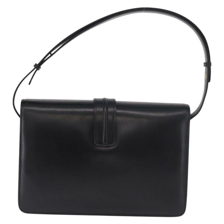 【日本直送】GUCCI 黑色金色皮革單肩包，正品編號 183812V-1