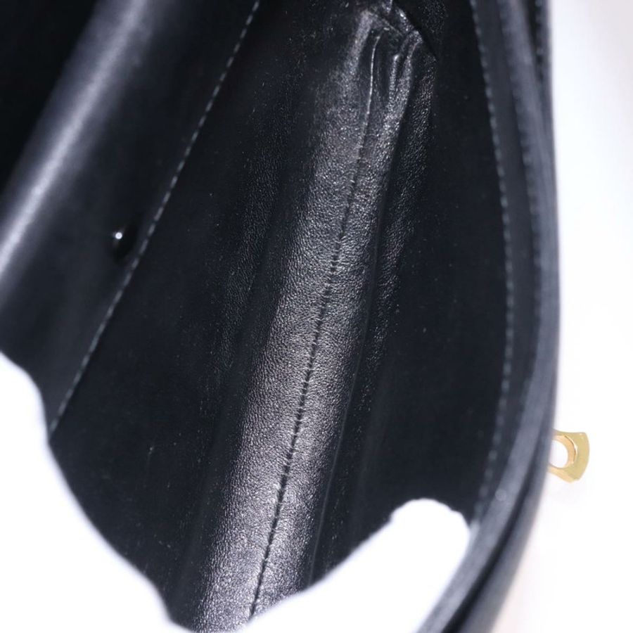 【日本直送】GUCCI 黑色金色皮革單肩包，正品編號 183812V-9