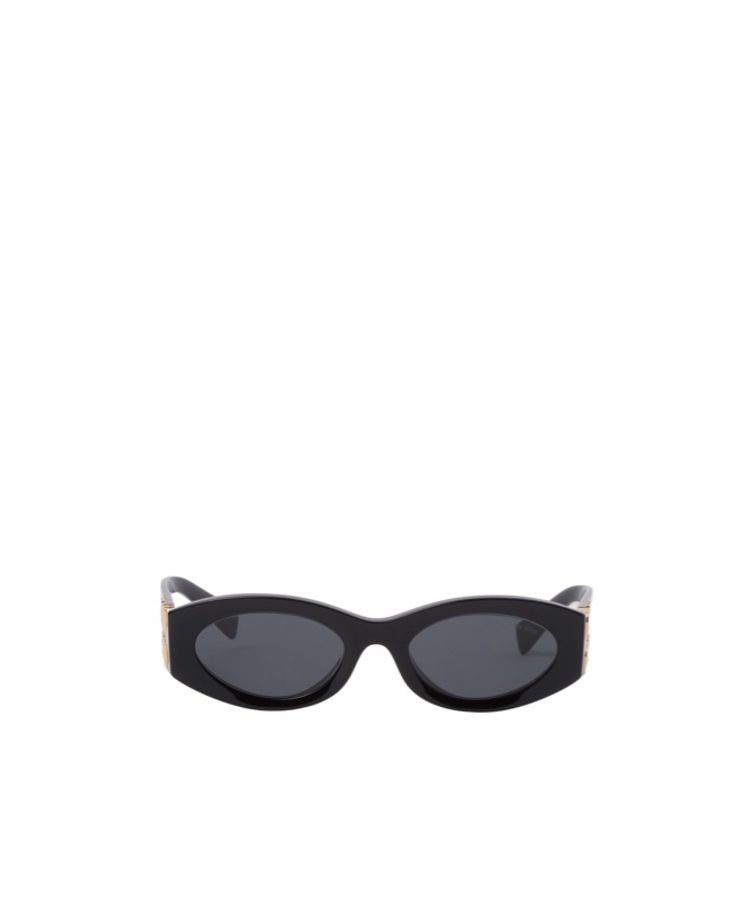Miu Miu 女士 Glimpse 11W太陽鏡54 E SMU11W 1AB 5S0 均碼碼橋寬: 2.1cm; 鏡腿長: 13.5cm; 鏡片直徑: 5.4cm-2