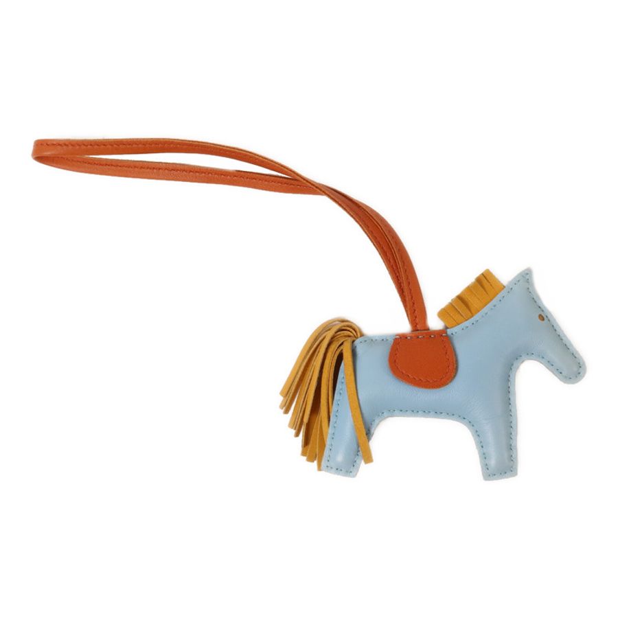 HERMES Milo皮革Rodeo PM掛飾-1