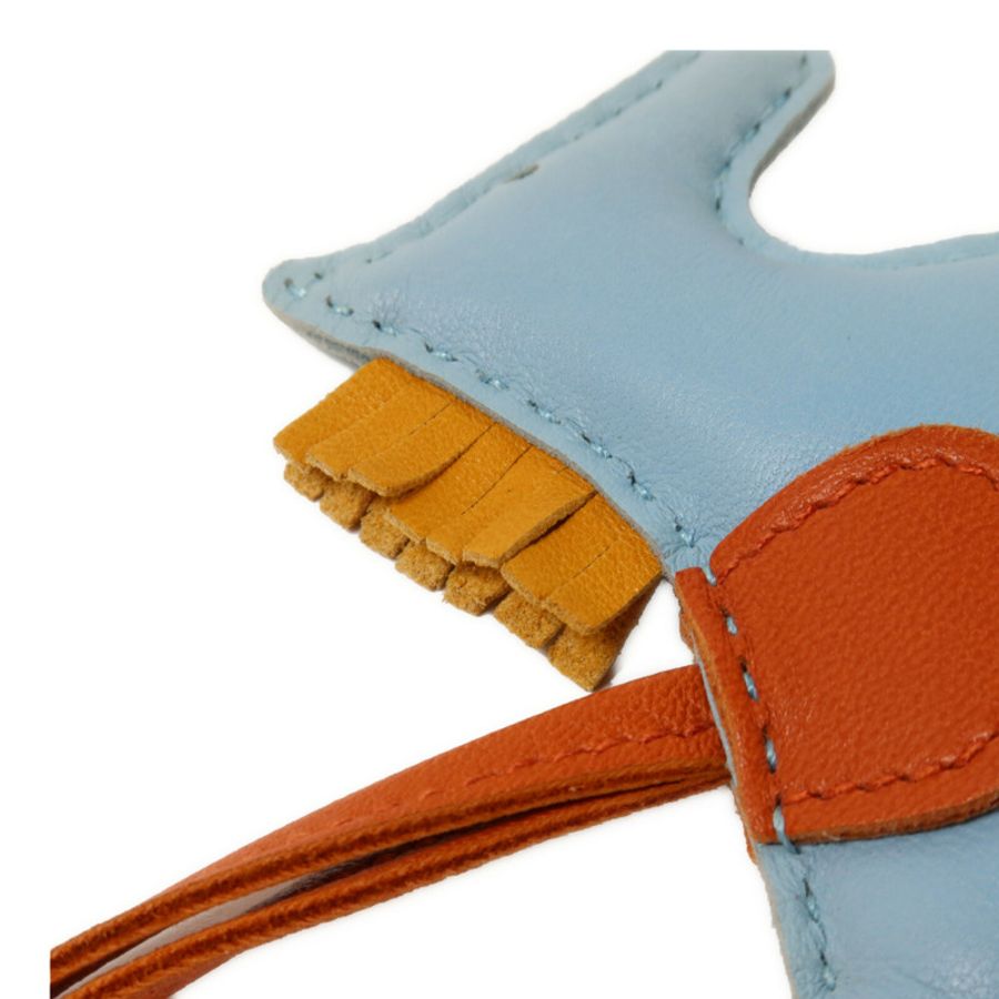 HERMES Milo皮革Rodeo PM掛飾-3