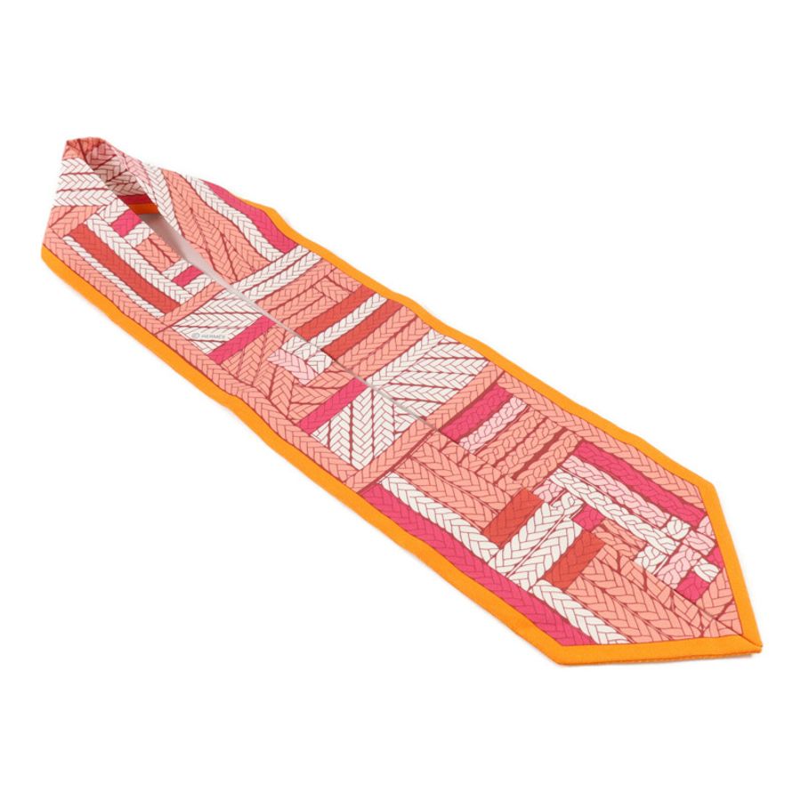 HERMES 絲質Twilly絲巾-3
