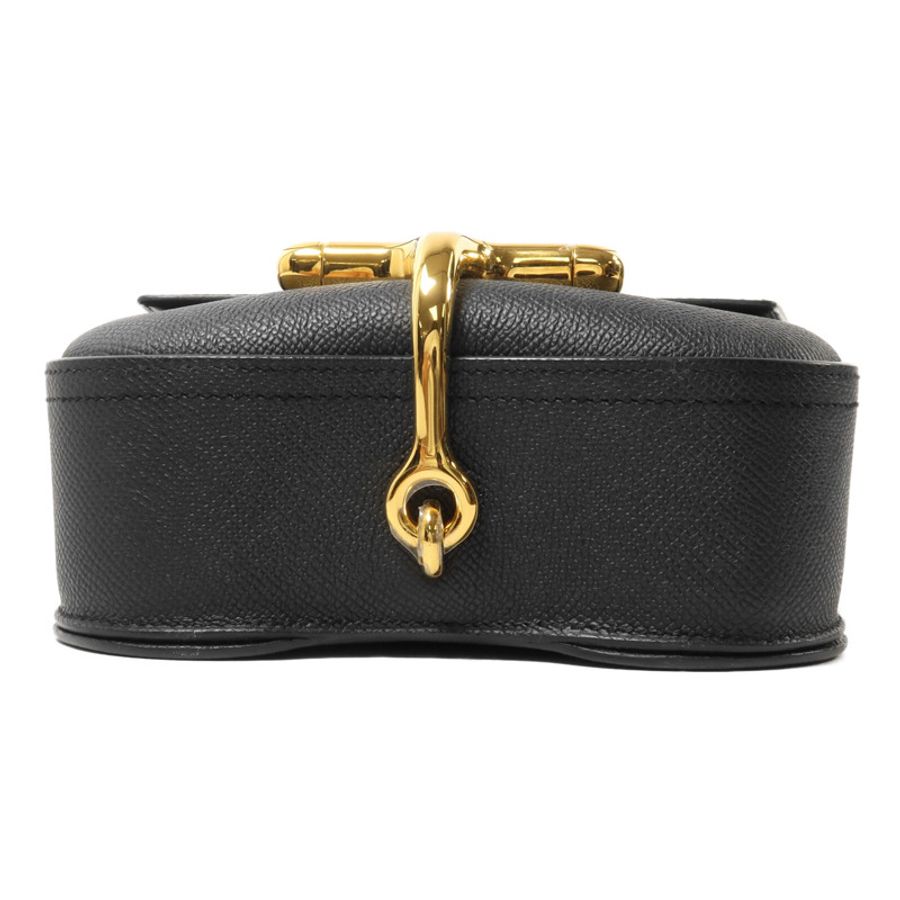 HERMES Epsom皮革Della Cavalleria Mini肩背袋Noir-3