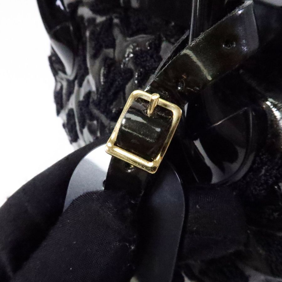 LOUIS VUITTON Monogram Fascination Lockit BB手挽袋-13