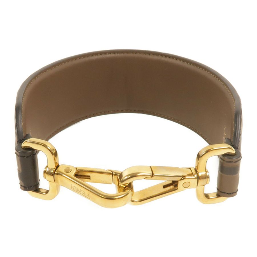 FENDI 牛皮皮革Mini Strap You肩背帶-1