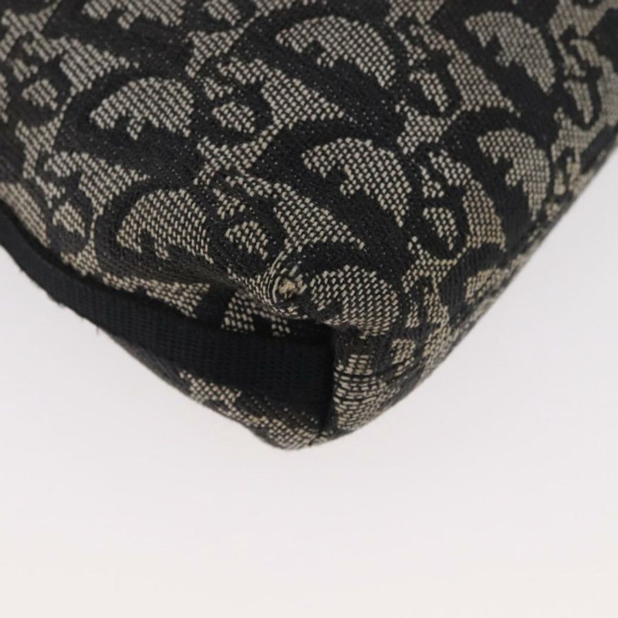 【日本直送】Christian Dior Trotter帆布配件包 灰色 銀色 正品 182611SAV-14